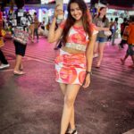 Ashi Singh Instagram - On the streets of Alcohol I am high on Coconut shake 🥥 . #AshiSingh #Phuket #OnTheStreets #CoconutShake Patong, Phuket Thailand