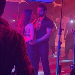 Ashika Ranganath Instagram - BTS of Evergreen #ennoratrulosthayi song! From stressful night schedules to flying in the song (with a harness of course), endless costume trials & rehearsals.. Everything was worth it for the love we are receiving (especially for the song) now! I’d like to thank Kalyan sir for being a marvellous co-star, Shobi master & team for a wonderful choreography, Ashwin & Rajesh for the beautiful costumes, @urjapatel_artistry & @paramesh_hairstylist for making me look great as usual & staying up all night & taking good care of me. @mythriofficial for the amazing production, set & making me part of this superb journey! Loved every bit of it! #Amigosintheatresnow