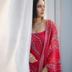 Ashika Ranganath Instagram - Day 1 #Amigos promotions! Styling @manogna_gollapudi Outfit @drc_hyderabad Earrings @sheetalzaveribyvithaldas Photographer @they_call_me_keshu Make up @rajujadhav7557 Hair @thimmappa180 Hyderabad