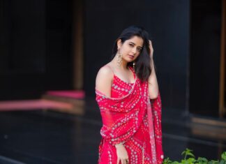 Ashika Ranganath Instagram - Day 1 #Amigos promotions! Styling @manogna_gollapudi Outfit @drc_hyderabad Earrings @sheetalzaveribyvithaldas Photographer @they_call_me_keshu Make up @rajujadhav7557 Hair @thimmappa180 Hyderabad
