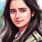 Ashika Ranganath Instagram – Bcz it’s trending & I loveeee it! 
Which is your pick from 1-10?? 

Also, thank you @krg_connects for sending few to my collection :) 
#aiart #ai