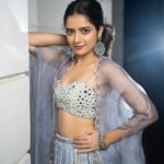 Ashika Ranganath Instagram - Less perfection, more authenticity 🤍 Styling @manogna_gollapudi Outfit @anjanabohra_official Jewellery @sangeetaboochra @tinkara.retail Photographer @pranil_chintewar Asst by @styledbysashi