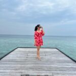 Ashika Ranganath Instagram - Paradise found 🏝️ Resort : @adaaranprestigevadoo Travel partner : @trawel_mart Adaaran Prestige Vadoo