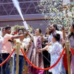 Ashika Ranganath Instagram - For the grand launch of #gvmall in bidar 🤍 You were amazing bidar!