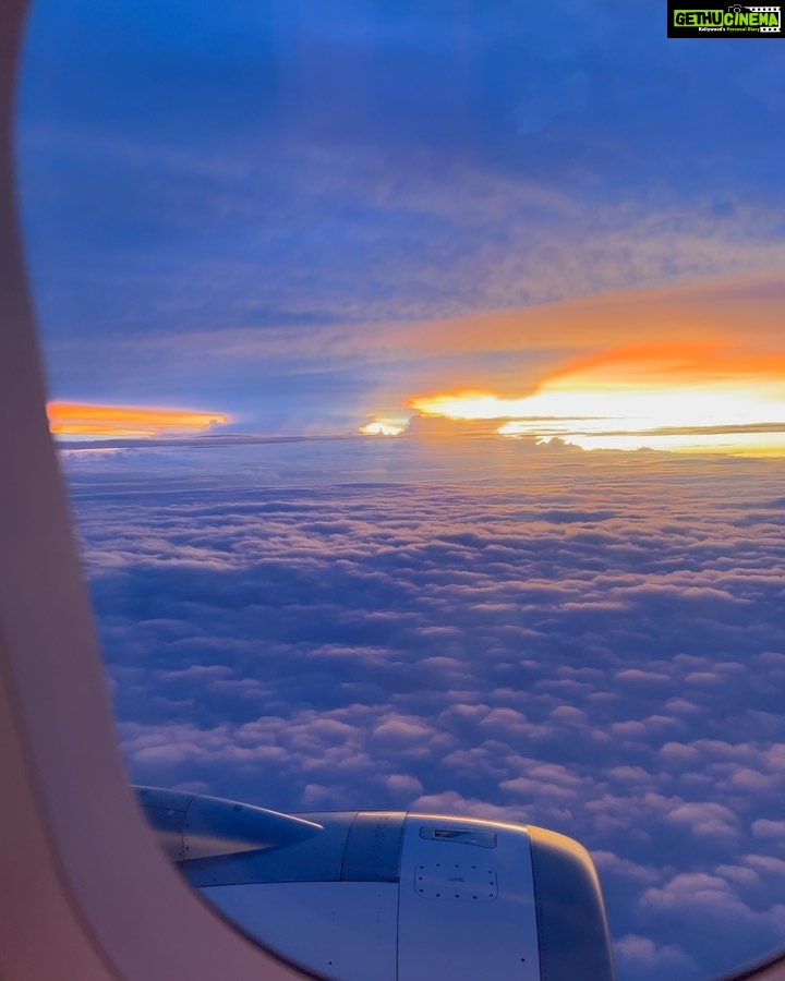 Ashika Ranganath Instagram - Never miss a chance to fly at sunsets 🌅 I wouldn’t 🤠Don’t forget to look at my happy faces, swipe left…