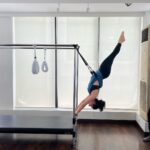 Ashika Ranganath Instagram - Many moods of Pilates Miss hanging around.. 💪🏻 #pilates #workoutroutine