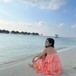 Ashika Ranganath Instagram - I left my heart in the Maldives 🏖️ Heartfelt thanks to @trawel_mart for making this happen 🤍 Outfits - @laxmikrishnaofficial Resort - @adaaranprestigeavadoo Travel Partner - @trawel_mart #AdaaranPrestigeVadoo #AdaaranExperience #SunsetVilla #OceanView #Maldivesresort #trawelmart Adaaran Prestige Vadoo