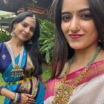 Ashika Ranganath Instagram - Wedding shenanigans ✨ Jewellery @abarantimelessjewellery Nose pin @aahaana_mooguthii Blouse @anyracouture Bangalore, India