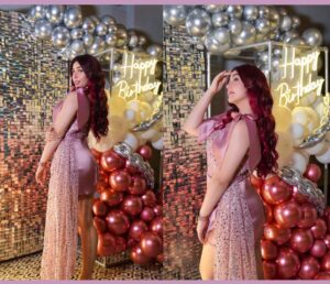 Ashnoor Kaur Instagram - Season 19, episode 1🤍🎂 . . . 👗 @the_details_matter_ 📍 @pleomumbai 💁🏻‍♀️ @hairtrendzbysmieta 📸 @pixtric_studio 🎊 @roy_events Pleo