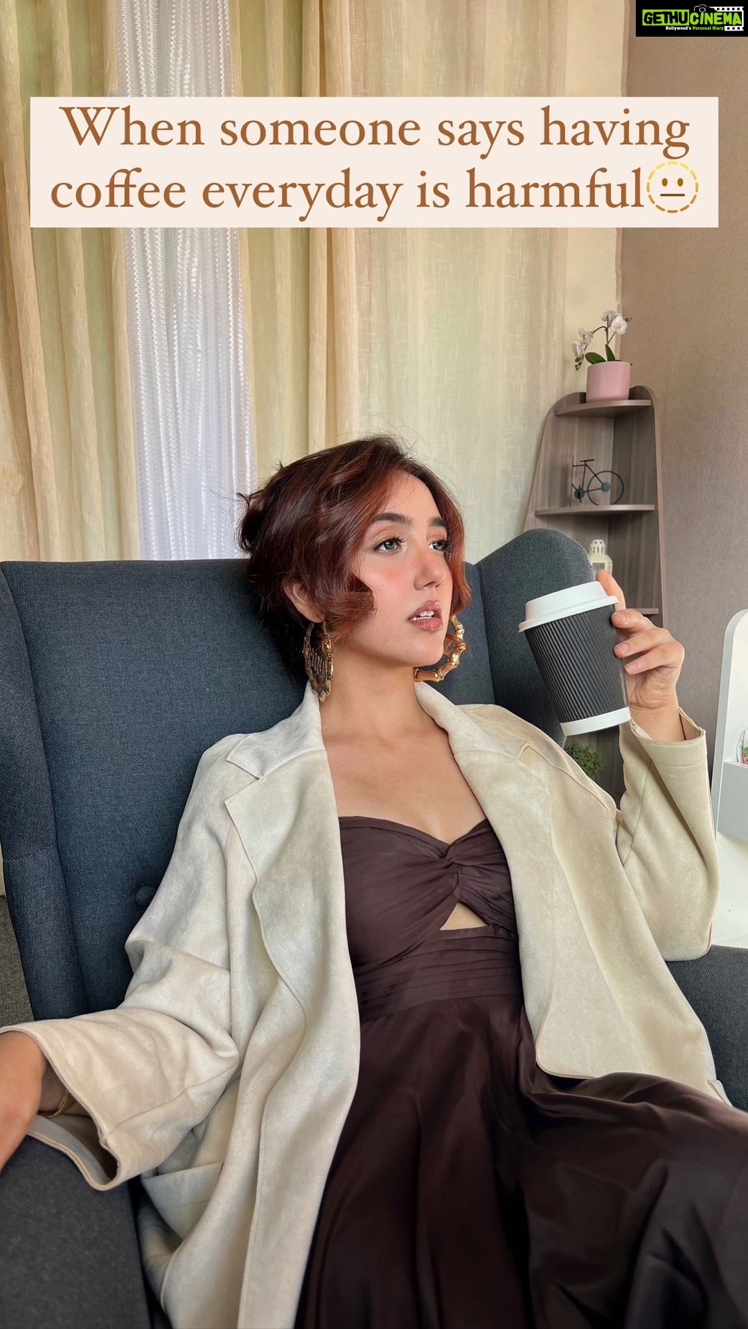 Ashnoor Kaur Instagram - Where are all my coffee lovers at?βοΈπ«Άπ»π€