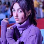 Ashnoor Kaur Instagram - Lavender haze💜