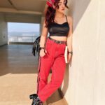 Ashnoor Kaur Instagram - Crois en toi♥️ . . . #AboutYesterday #ashnoorstylediaries #WhatIWore Pants @lovegen_official Boots @svaavi