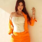 Ashnoor Kaur Instagram - Elysian façades🧡 . . . Wearing @jb_london.store Clicked by @ketangadkar @thribecreators