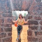 Ashnoor Kaur Instagram – Wanderlust & brick dust🧡 Aguada Fort, Goa, India