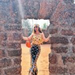 Ashnoor Kaur Instagram - Wanderlust & brick dust🧡 Aguada Fort, Goa, India
