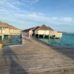 Ashnoor Kaur Instagram - Summa’23🌤️🚴🏻‍♀️🌻 . . Swipe to the last slide to not miss the amazing viewwww🤌🏻 #Maldives #Summers #Vacation 👚 @ordinaree.in 📍 @sunsiyamiruveli @sunsiyamresorts 🤝 @planmyleisure #sunsiyam #iruveli #planmyleisure