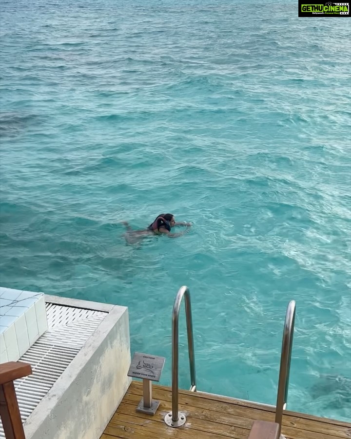 Ashnoor Kaur Instagram - Could there have been any better way to celebrate the βWorld ocean dayβ other than swimming in the Indian Ocean itself?ππ€π»π€ . . π @sunsiyamiruveli @sunsiyamresorts π€ @planmyleisure Indian Ocean, Maldives