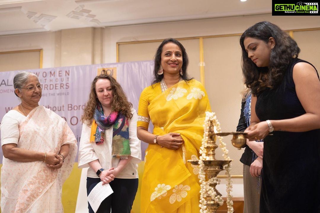 Aswathy Sreekanth Instagram - Happy to be a part of the Graduation day of 100 mothers graduating from MotherSchools India. Project VENDA, a project of Fourth Wave Foundation (FWF), conducted MotherSchools 2023, which is a program to empower women in the community in partnership with Women without Borders (WwB) #womenwithoutborders #motherschools Willingdon Island