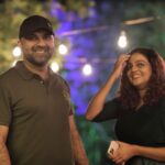 Aswathy Sreekanth Instagram - Mandatory valentines day post 😁Attention youngsters…Trust me, happily ever after is a fairy tale ! Its definitely not… You fight, you cry, you disagree, you make mistakes, you fall out of love, you fall in all over again…whatever you do make sure it’s worth it, make sure you are growing as a better person each day ! Happy valentine’s day to you all ! Happy Valentine’s day dear hubby @sreekanthsreeinsta ❤️ Thank you for being you ! #growinlove #growwithlove #us #21years #together