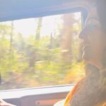 Aswathy Sreekanth Instagram - Behind the wheels is my happy place 🥰 #drivetowork #drivingismytherapy #allaboutyesterday #malayattoor #happyme #thar