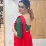 Aswathy Sreekanth Instagram - Embracing red ❤️