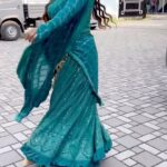 Aswathy Sreekanth Instagram - Shades of blue 💙 Styling @sabarinathk_ Dress @ladies_planet_ MUA @sijanmakeupartist
