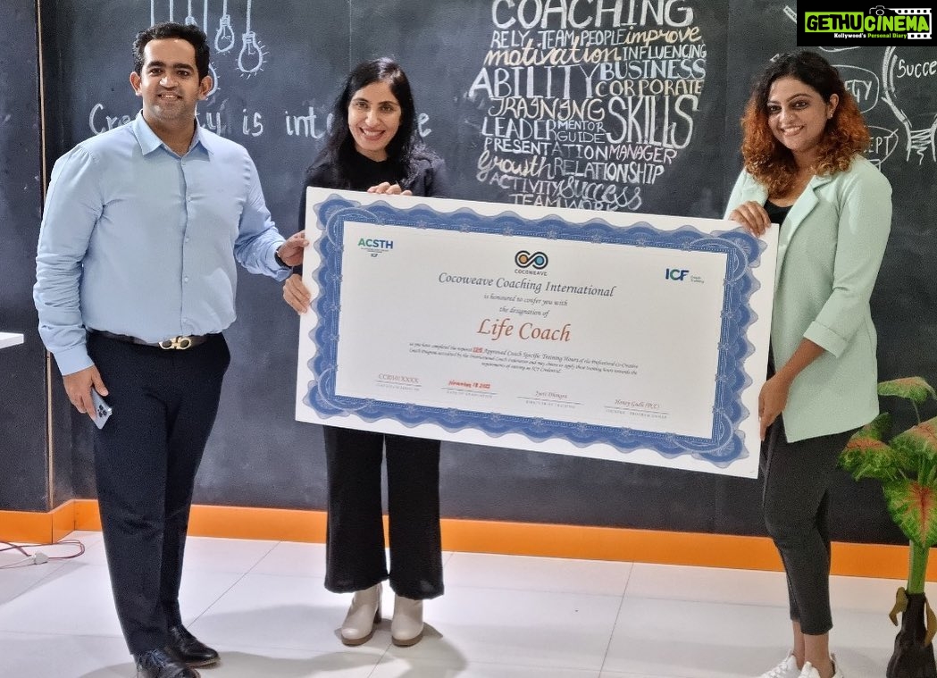 Aswathy Sreekanth Instagram - Yesss… time for a big announcement 📣 As some of you already know, I have been in a learning process past few months. Not just learning, a personal transformation journey I should say. And here I am Completing my ICF level II Life Coaching certification (PCC) from @cocoweavecoachinginternational Our little conversations about life and relationship through insta DMs and other social media platforms were a real motivation for me to become a professional. So Happy and excited to serve you as a life coach from now on…💕 What’s a life coach do? How can you reach me ? No worries, will tell you everything in detail soon 🥰 #lifecoach #coaching #relationshipcoach #icf #internationalcoachingfederation #findinghappiness #lifetransformation #anothermilestone #touchinglives #accountabilitypartner Delhi, India