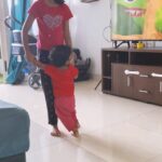 Aswathy Sreekanth Instagram – Dear Kamala, trust me…you are in the safest hands on earth ❤️
#sisters #mygirls #firststeps #iholdyou #trustme #padma #kamala