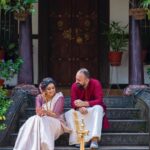 Aswathy Sreekanth Instagram – When the photographer himself decided to pose 😄 @actor_vip 

📸 @shahirebrahim 
MUA @viji__chandran 
Outfit by @body._talk 
Styling @makeover_by_savu 
Crew @__directedby 
Retouching by @retouching.picssolution 
Location @rasagurukulresort
#onamshoot #aswathysreekanth #onamphotoshoot #traditionalwear #mammadaughters #kidsinonamwear #padma #kamala