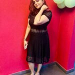 Aswathy Sreekanth Instagram - When in doubt choose Black 🖤❤️