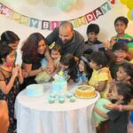 Aswathy Sreekanth Instagram - Kamala turned one 🥰🥰🥰 🎂 @celines_homemade_cakes #kamalaturnedone #happiness #littleone #timeflies #firstbirthday
