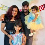 Aswathy Sreekanth Instagram - Kamala turned one 🥰🥰🥰 🎂 @celines_homemade_cakes #kamalaturnedone #happiness #littleone #timeflies #firstbirthday