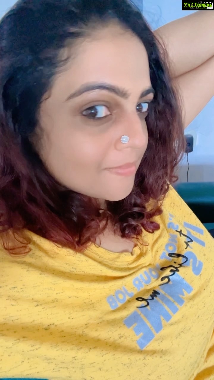 Aswathy Sreekanth Instagram - When u get a new nose pin ❣️