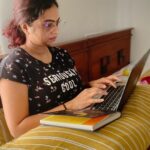Aswathy Sreekanth Instagram - There she is 💕 #theauthorlife #somethingiscooking #newbook #comingsoon