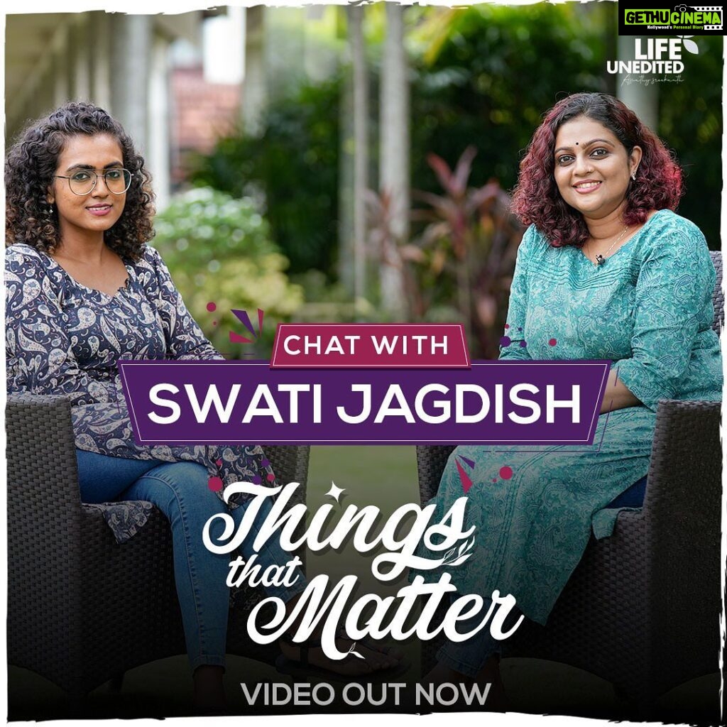 Aswathy Sreekanth Instagram - Starting another segment called ‘things that matter’ in my YouTube channel and am happy and proud to have this super woman as my very first guest ! As the name says we discussed many things that we think actually matter. Hope this will help you too… Thanks for this @mayas_amma ❤️ I know it took a lot of courage to stand against so many odds. Keep spreading your wisdom 🥰🥰 Link in bio ❤️ #thingsthatmatter #lifeunedited #sexuality #health #education #lactationconsultant #voicethatmatters #womenhood #womensupportingwomen #mommyinfluencer #curlygirls #happytalking