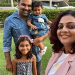 Aswathy Sreekanth Instagram - Happy birthday to ‘Kamala’s first word, Padma’s daddy cool and my ‘happily ever after’! I love the way we are growing up together, making mistakes, learning, evolving and becoming the better humans we are intend to be ! Happy birthday my love ❤️ Come home soon, we miss you 🥰🥰 @sreekanthsreeinsta #companion #birthday #38andcounting #myhappypill #missyouhere