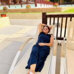 Aswathy Sreekanth Instagram - Beauty nap 😉 #beachvacay #happiness #whenheclicks Rixos B'har Ras Al Khaimah