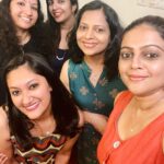 Aswathy Sreekanth Instagram – Endless chit chats, big belly laughs, good food, phone full of selfies…another night to remember with my wonderful ladies ! 

#friendshipgoals #mytribe