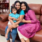 Aswathy Sreekanth Instagram - See who came home today ! Thank you for the good vibes and soulful conversation Rekhechi 🥰 @menonre #comingsoon #ftqwithrekhamenon #rekhamenon #chitchat