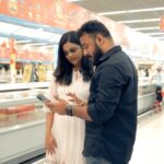 Aswathy Sreekanth Instagram - BTS of shoot for @lulu_mall 10th year celebration Camera - @_nuru_ibrahim_ , @alenjoy73 Edit - @ameditz10 #aswathysreekanth #lulumall #luluhyper LuLu Mall Kochi
