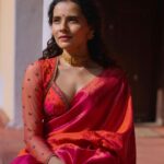 Athulya Chandra Instagram - "In love's rawness,find liberation” #sareesymphony #thesouthremembers ♥️