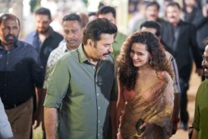 Athulya Chandra Instagram - THE GODFATHER.
@mammootty ♥️

#mammootty