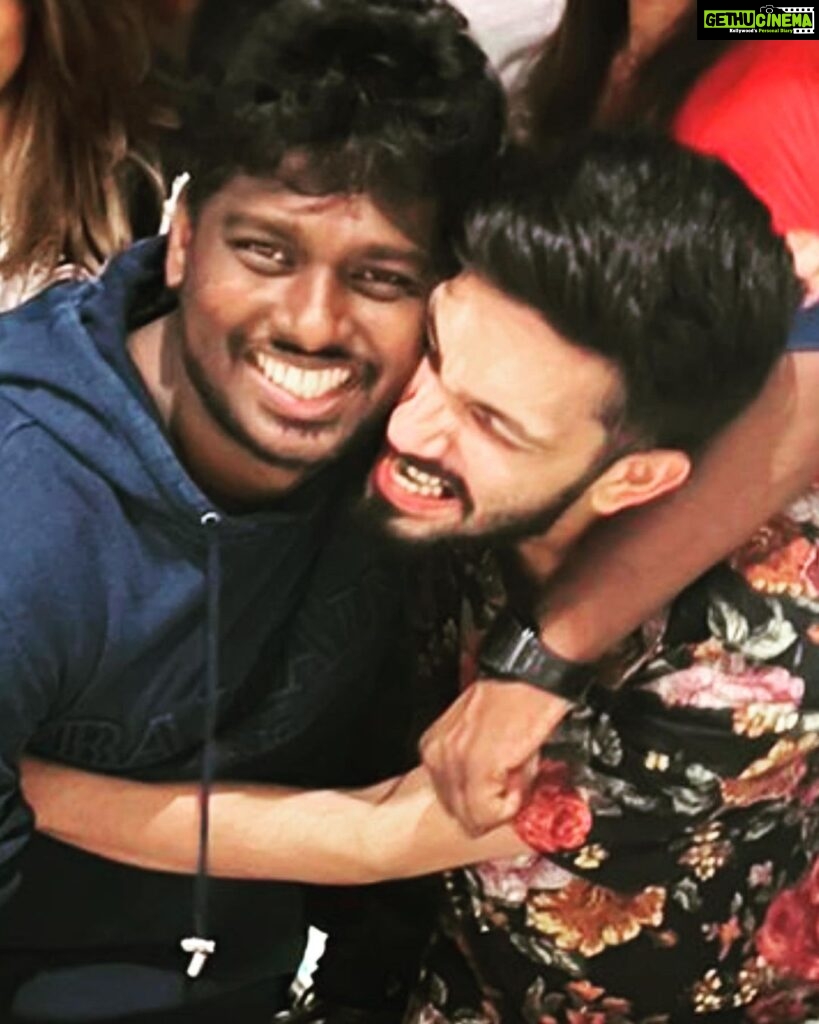 Atlee Kumar Instagram - Happy b day @anirudhofficial bro Love u