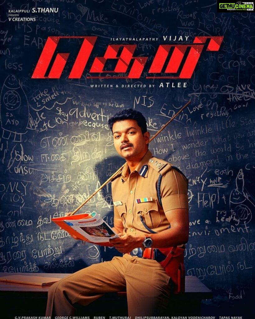 Atlee Kumar Instagram - #Theri is my favorite film and close to my heart all credits goes to @actorvijay Anna without u nothing would have been possible Na , love u Na thanks for giving me the best opportunity and love my Theri team ,thank u @theVcreations Thanu sir @samantharuthprabhuoffl @gvprakash @george_dop youtu.be/ZK4uGLpkAKk
