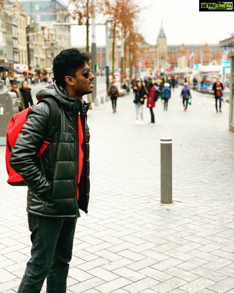 Atlee Kumar Instagram - Location:Amsterdam City Centre, Amsterdam Central Station, Dam Square