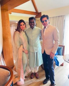 Atlee Kumar Instagram - Darling Nayan & @wikkiofficial wedding diaries @iamsrk sir chief & @poojadadlani02