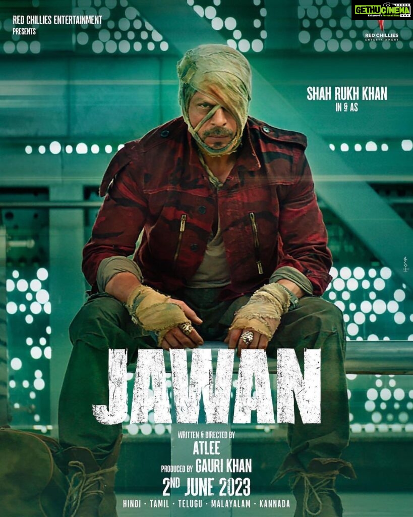 Atlee Kumar Instagram - This is just the beginning. Overwhelmed with all the love pouring in. Thank you chief @iamsrk sir https://bit.ly/JawanAnnouncement #Jawan, an action entertainer in cinemas on 2nd June 2023. Releasing in Hindi, Tamil, Telugu, Malayalam & Kannada. @gaurikhan mam @redchilliesent @_gauravverma Mumbai, Maharashtra