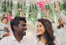 Atlee Kumar Instagram - The most memorable day of our life ❤️ Thanks to each and every one who made this day very very special to us under a very short notice ❤️ Styling- @pallavi_85 @openhousestudio.in Style team- @kaalii.ma Jewellery- @nacjewellers Outfit- @anitadongre @chandrikaraamzofficial Shoes- @balmain H&M- @rachelstylesmith @makeupibrahim Photography - @rp3825 @made.in.mono @waseem.f.ahmed Decor - @vivahhika A very special thanks to @therouteofficial @jagadish_palanisamy @aiishwarya_suresh @avantika_kanagaraj for pulling off the entire event with so much love ❤️