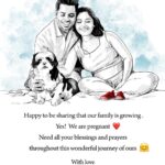 Atlee Kumar Instagram - Happy to announce that we are pregnant need all your blessing and love ❤️❤️ Wit love Atlee & Priya Pc by @mommyshotsbyamrita