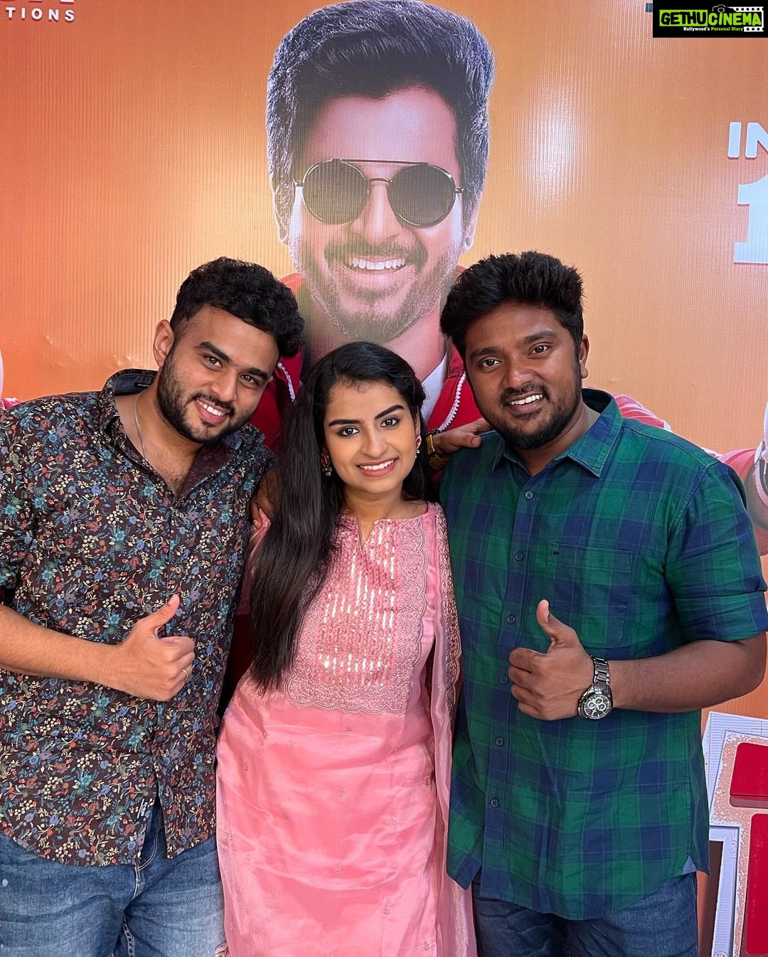 Bala Saravanan - 16K Likes - Namma #Don From may 13
மகிழ்ச்சி👍🏾👍🏾👍🏾😍😍😍
@sivakarthikeyan
@dir_cibi
@anirudhofficial
@priyankaamohanofficial
@kalai_arasu_p
@sivaangi.krish
@rjvijayofficial
@navneth85
@skprodoffl
@lyca_productions
@redgiantmovies_